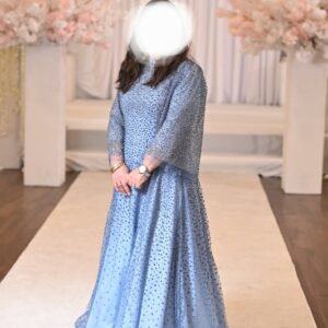 Sale or rent: Exquisite blue mother of the bride gown size 10-12