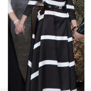 Elie Saab black and white Gown for sale