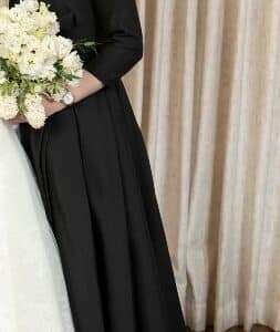 "Elegant Custom black gown for sale"