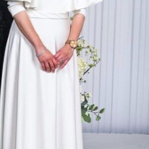 stunning off white/ivory gown for sale