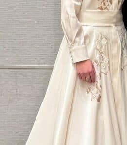 Beautiful sister of the bride gown for rent or sale