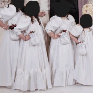 Adorable white kids gowns for sale