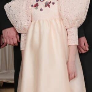 Givenchy soft Pink Girl Gowns.