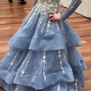 Blue gown for sale or rent