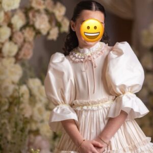 Stunning Avigael Rumpler custom girls gown size 12/14 for sale