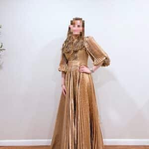 Gorgeous Gold Gown for Sale