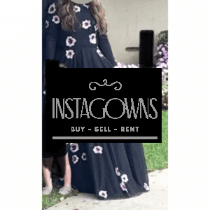 Raquel black and sequin  link gown