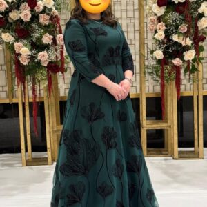 Beautiful Semi-Custom Exquisite Green Gown for Sale