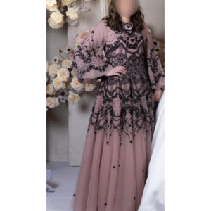 Miri Current Season Gown For Sale– Elegant Organza Sleeve Movement