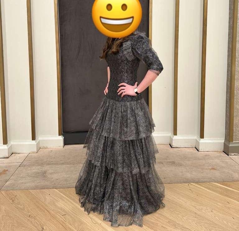 drop waist 3 tiered dress