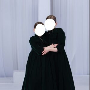 Beautiful Green Velvet Gowns