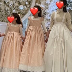 Beautiful custom pink gowns for rent or sale