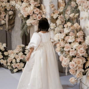 Adorable custom cream white gowns for rent or sell