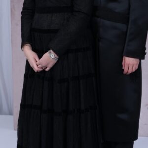 Rich & Timeless Black Gown for Sale