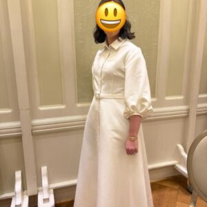 Magnificent off white gown (worn once) to sell or rent for great price. Call or text 347-793-8998