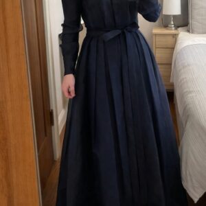 SIMKHAI Navy Organza Gown for Sale