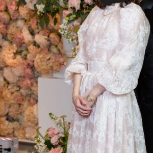 magnificent custom sister of the bride 2 piece gown!