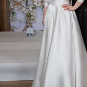 Stunning Satin Gown for Sale. Perfect Condition!