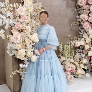 Magnificent Madame Fifi Light Blue Gown for Sale