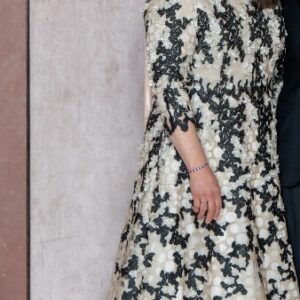 Gorgeous large size gown for mother or sister of bride.