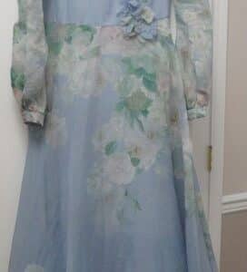 Beautiful Raquel light blue gown for sale