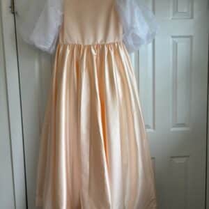 Beautiful Pink/ Peach Pre- Teen Gown For Sale