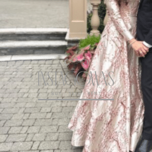 Blush floral mother or sister of bride gown for sale