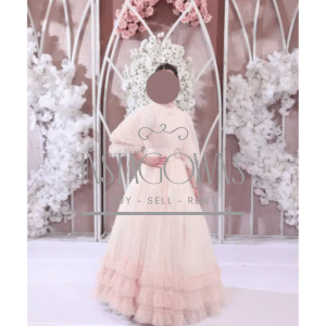 Beautiful pink gown for sale Size 16