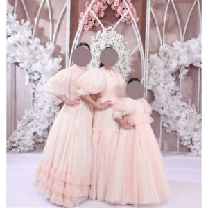 Beautiful pink gown for sale