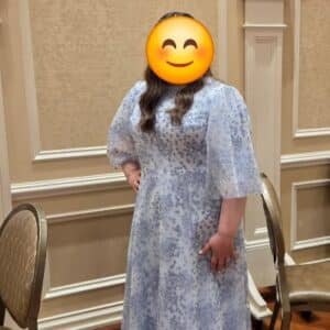 Beautiful Exquisite blue gown for sale