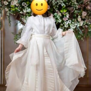 Bride Engagement Party White Party Dress