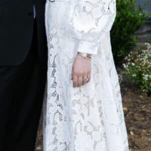 Beautiful white Anne Fontaine dress for sale