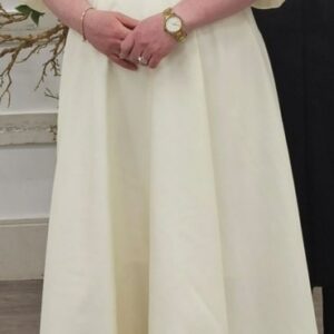 Elegant Custom Slederizing Ivory Gown for sale