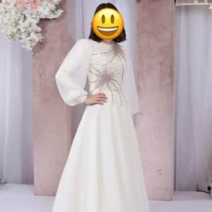 Custom White Gown