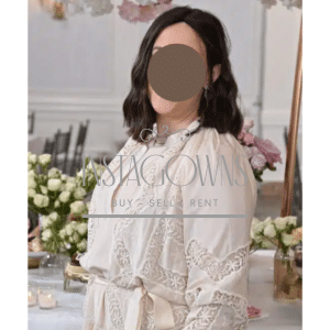 One of a kind Lug Von Siga beige Dress for rent