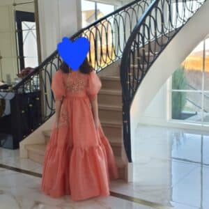 Exquisite TONY WARD by shimmers designer gown