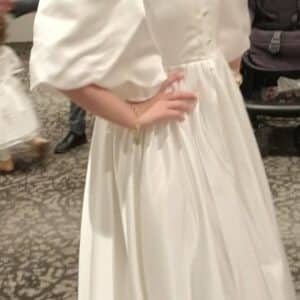 Beautiful white/cream children's gown for sale