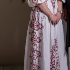 Pink Label Designer White Gown/ Dress For Sale