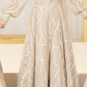 Stunning mother of the bride Exquisite Gold Gown for Sale