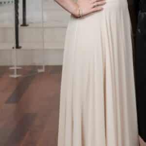 Gorgeous Designer Blush / Cream Gown for Sale
