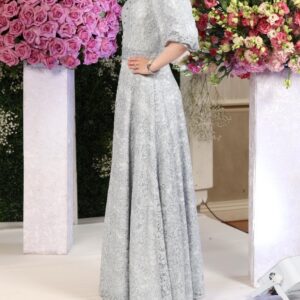 Charme dusty blue gown for Sale