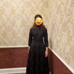 Aliza Paris Black Gown for Sale or Rent